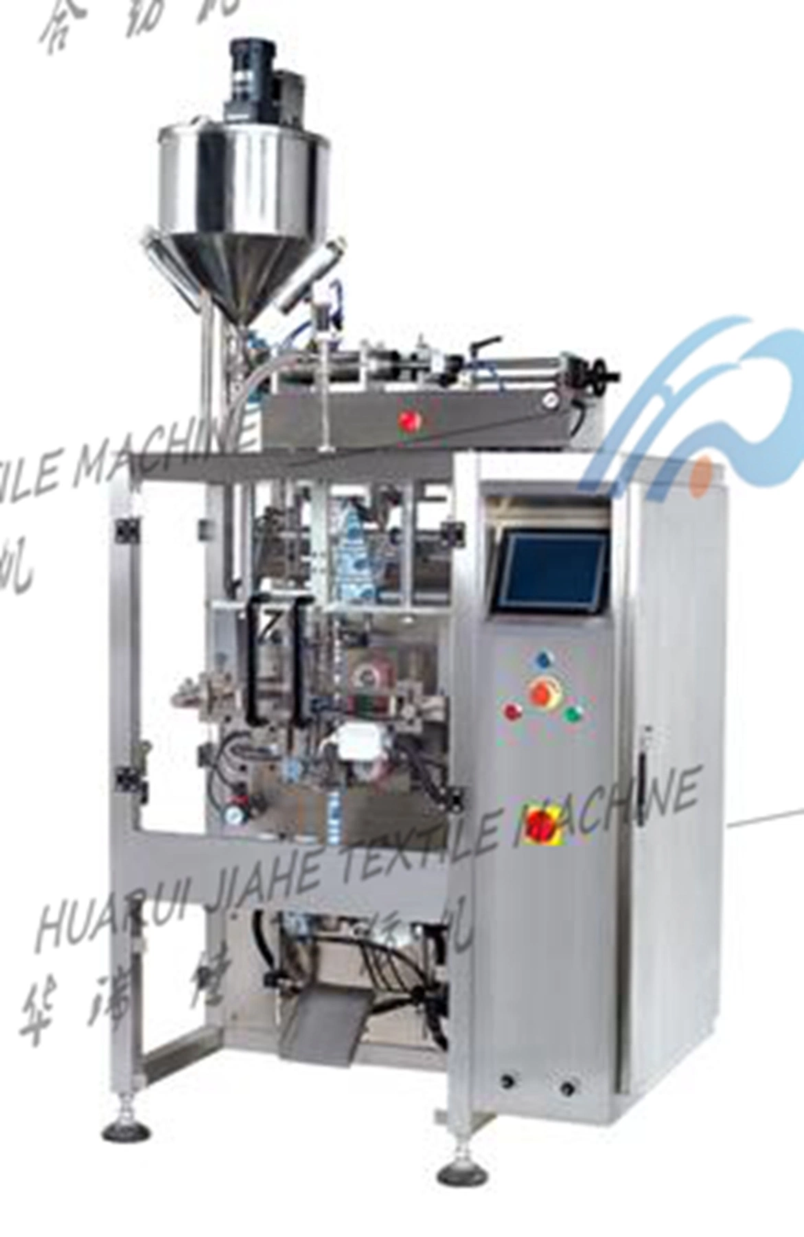 Packaging and Sachet Sealing Food Beverage Honey Equipment Ketchup Liquid Filling Mini Popcorn Heat Vertical Packing Machine