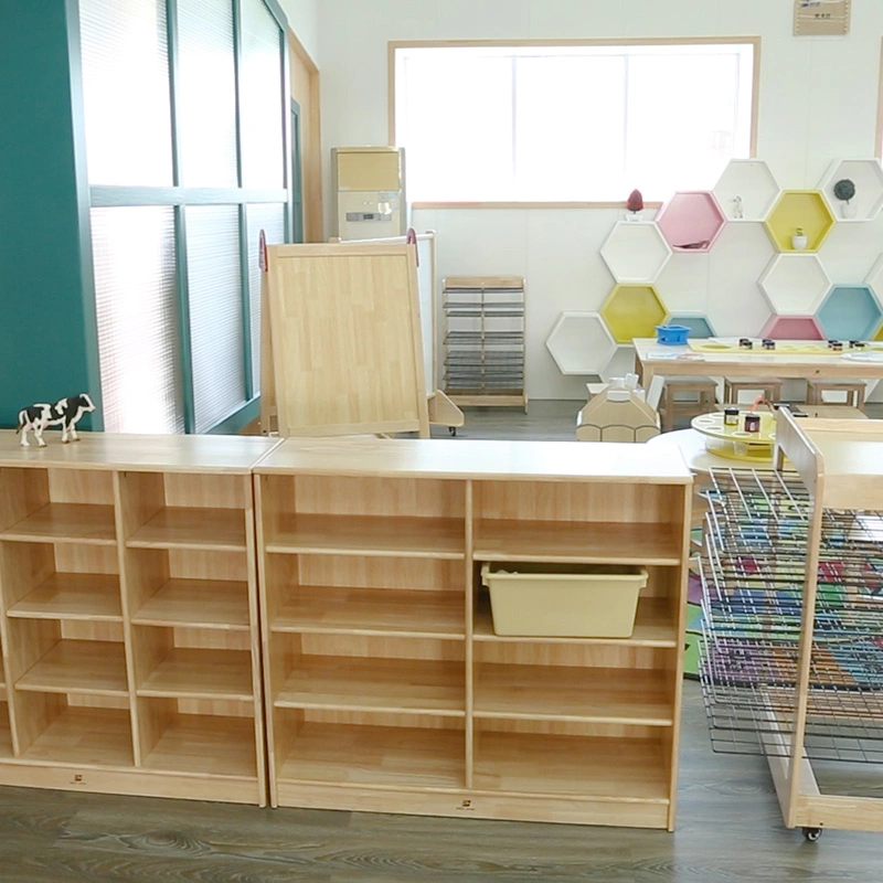 Classroom Set, Day Care Center Furniture, Nursery School Cabinet, Wooden Modern Home Cabinet, Preschool and Kindergarten Furniture, Wooden Rack