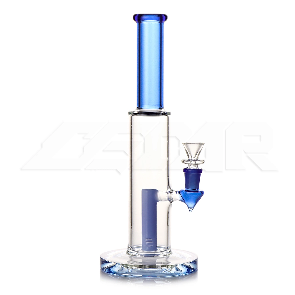 Nuevo diseño 11,8 pulgadas Mixed Color vidrio tubo de agua Tabaco Tubo 14mm Cuenco al por mayor Hookah fumar tubo de vidrio recto Agua tubería de humo