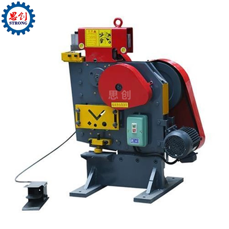 Multi-Function Iron and Angle Channel Punching and Shearing Machine