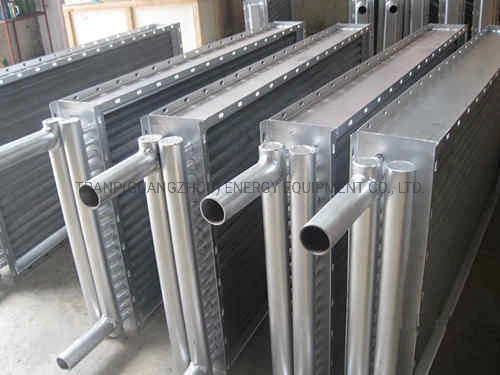 Customized Hot Water to Air Cooling Aluminum Tube Fin Air Heaters Heat Exchanger