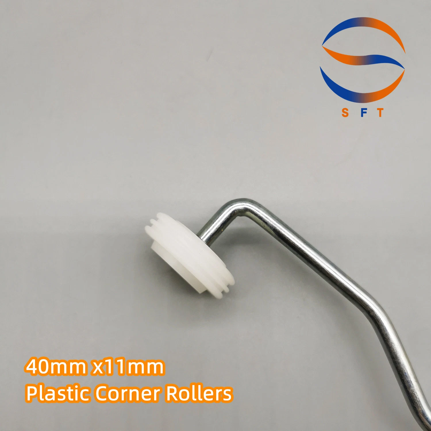 40mm Diameter 11mm Thickness Plastic Corner Rollers for Resin Application