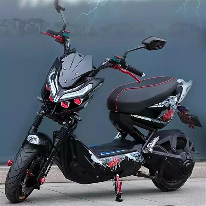 Factory Wholesale/Supplier Best Quality Fashion 2 Wheel 1000W Electric Motorcycle with Removable Lithium Battery
