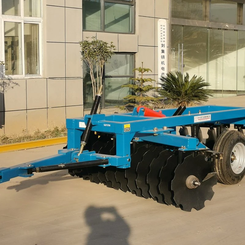 Agricultural Equipment Heavy Duty 120HP Tractor Mounted 36PCS Disc Harrow for Sale