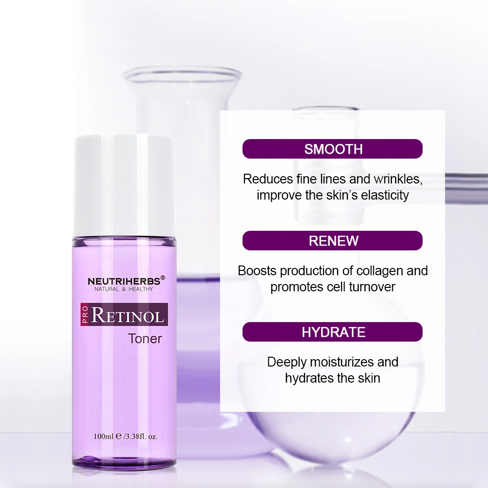 Heißer Verkauf Retinol Hautpflege Anti-Aging Feuchtigkeitsspendende Toner