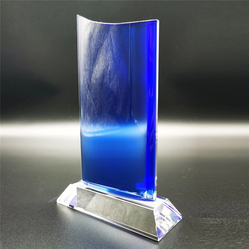 Simple Star Crystal Glass Trophy