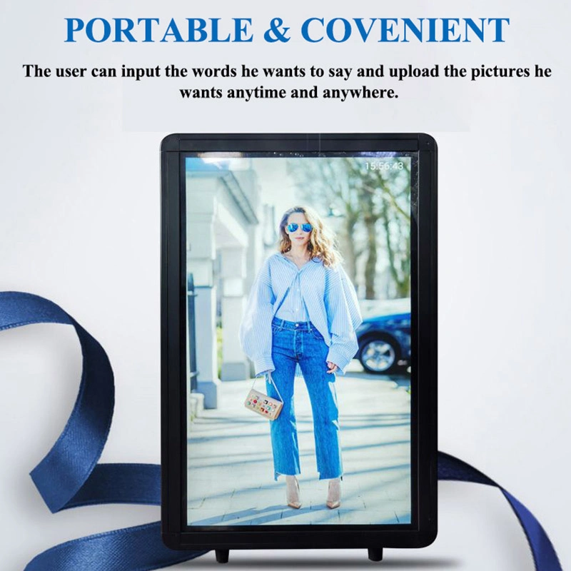 Großhandel Werbung Display Monitor Portable Digital Signage LCD Rucksack