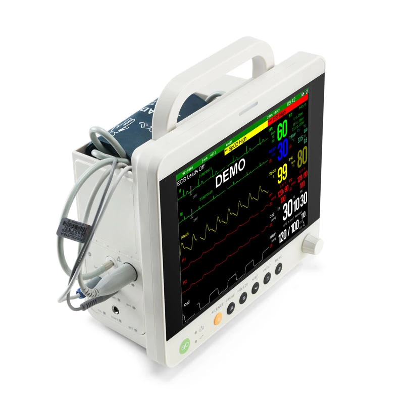 Professional Manufacturer Portable 12.1 Inch Patient Monitor