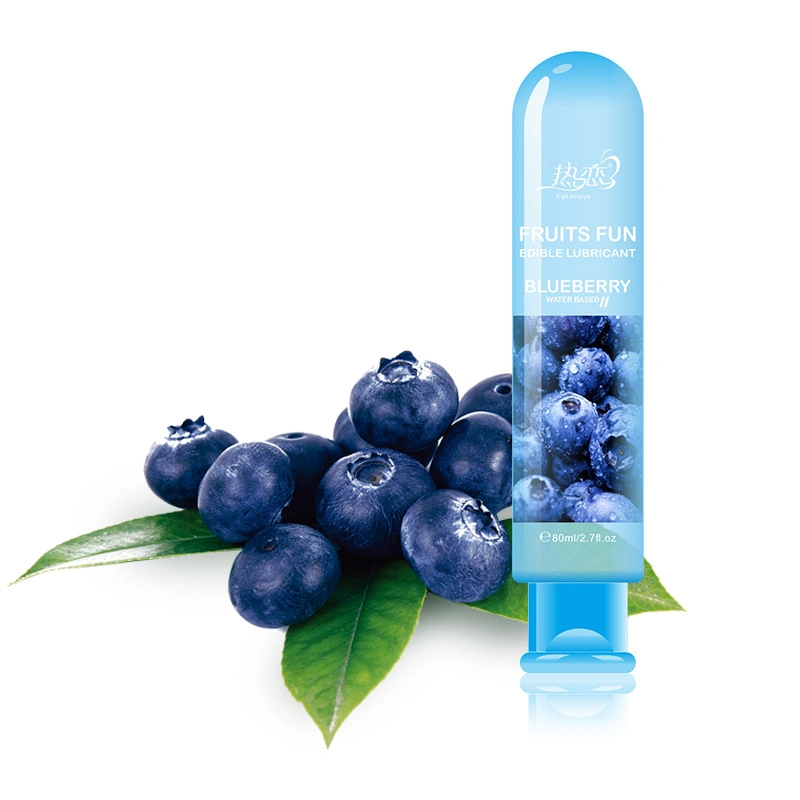 Crema lubricante comestible Cherry cuerpo Personal lubricantes sexuales adultos Oral Productos