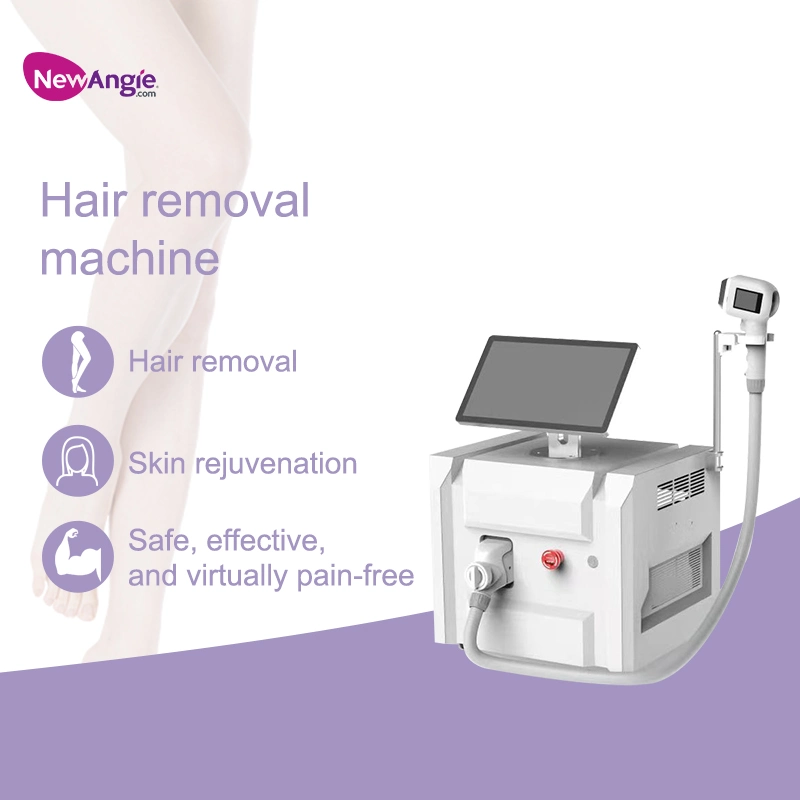 Newangie New Android Screen Trending SPA Diode Hair Removal 808nm Trio Machine