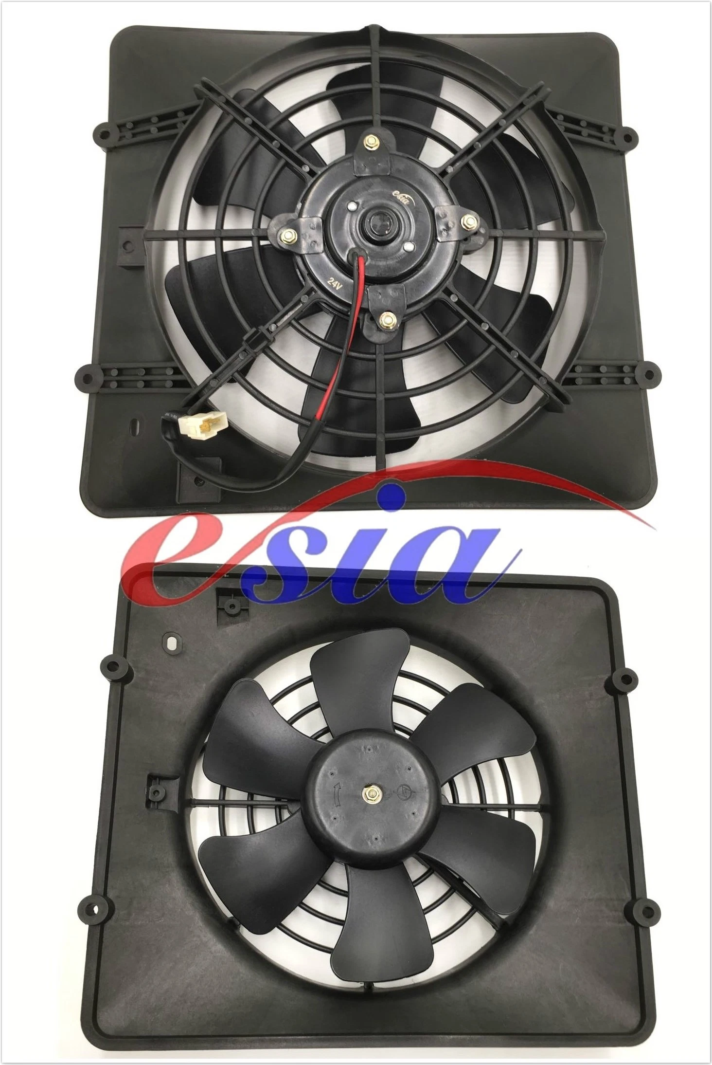 Auto Parts Ventilador de refrigeración del radiador para Hyundai i10 2008-2010 25380-025380-2X300, X000, X050 25380-071x55x47mm