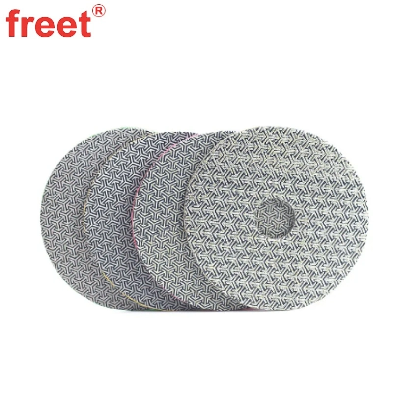 5" 125mm Electroplated Diamond Polishing Pads for Grinding Granite Abrasive Pads