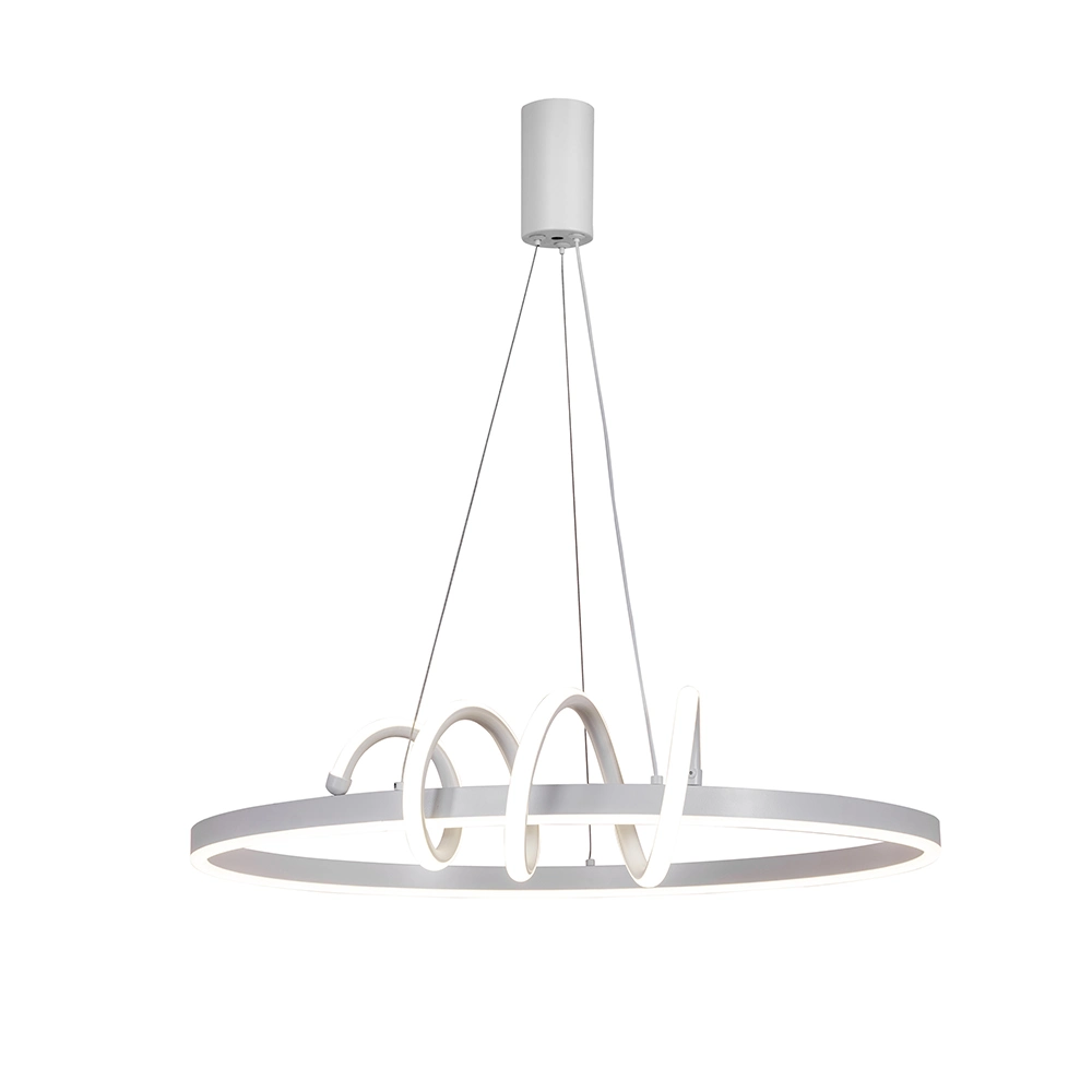 LED40W Adjustable Spiral Pendant Light for Living Room Bedroom Chandelier
