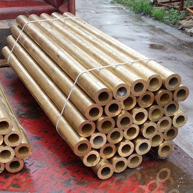 ASTM B280 Refrigeration Straight Pancake Brass Pipe/Tube