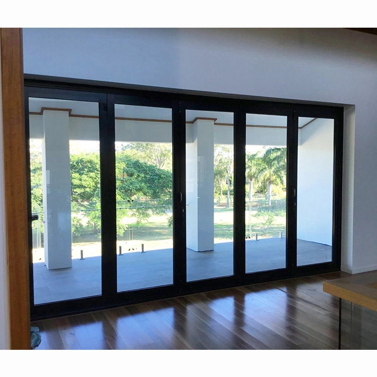 Wintong Aluminium Door Front Door 3 Tracks Sliding Glass Door