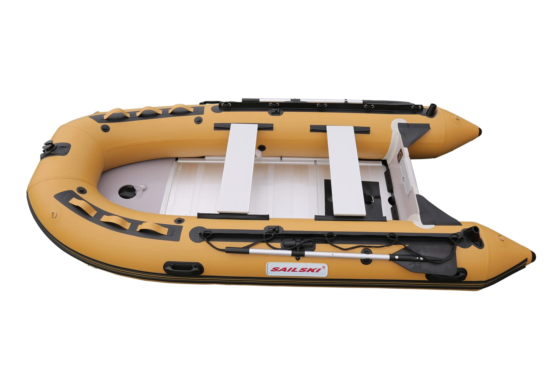 Sailski 3.3m Inflatable Boat for 5 Person (PVC or Hypalon, Aluminum floor)