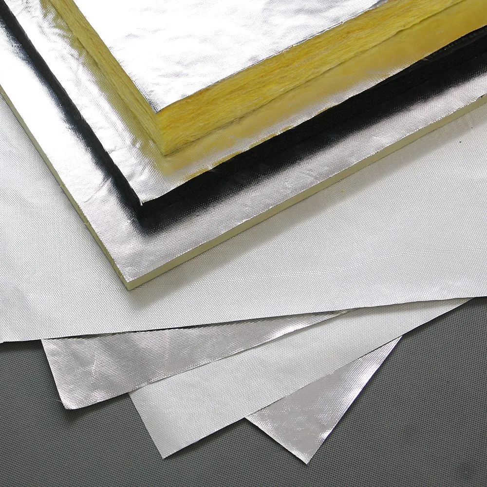 Fire-Retardant Roof Sarking Woven Foil Insulation Facing