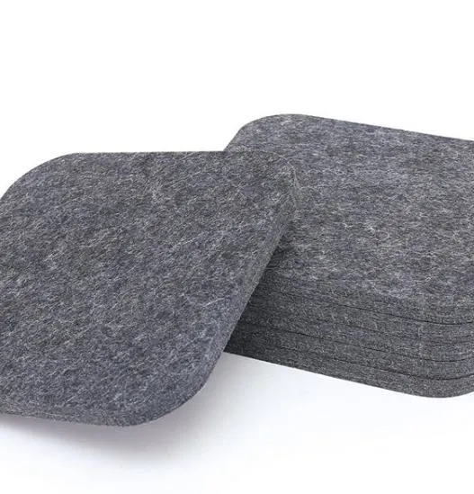 High Density Indoor Sound Absorption Sheet 12mm High Density Acoustic Panel