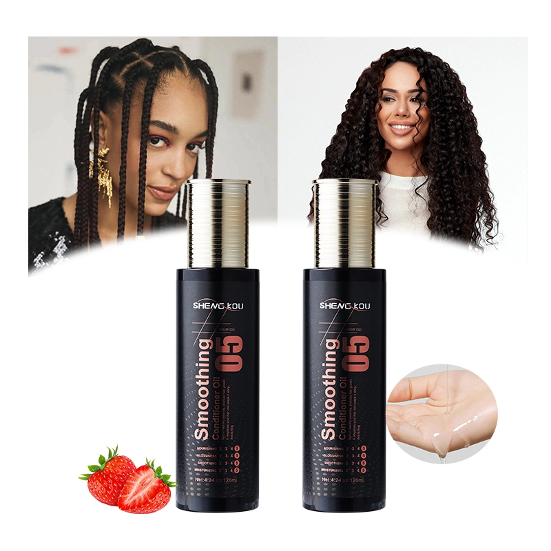 OEM Private Label tratamento Anti-frizz vitamina Anti-itching Smoothing cabelo Condicionador Óleo de crescimento para mulheres negras