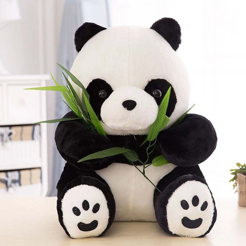 Original Factory Panda Stuffed Toys Stuffed Animal Plush Toy with High quality/High cost performance 