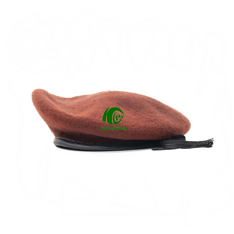 KANGO Double Safe Custom Multicolor Police Army Soldier Hat 100% Wool combate militar táctico Beret