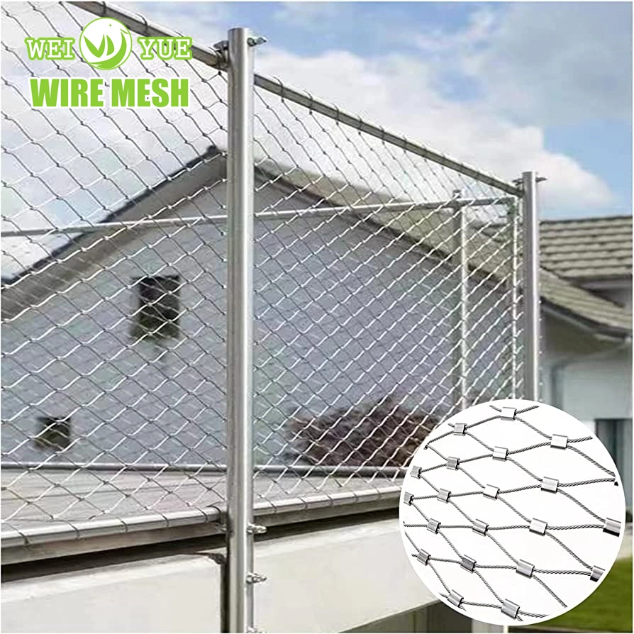 AISI 304 316 Bird Nets/Bird Netting/Stainless Steel Bird Aviary Zoo Mesh Garden Fence Safety Fence Anti-Falling Net Safety Net