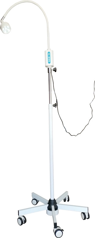 Height Adjustable with Inner Vertical Stand Ks-Q6d Medical Light with Free Position Goose Neck Arm