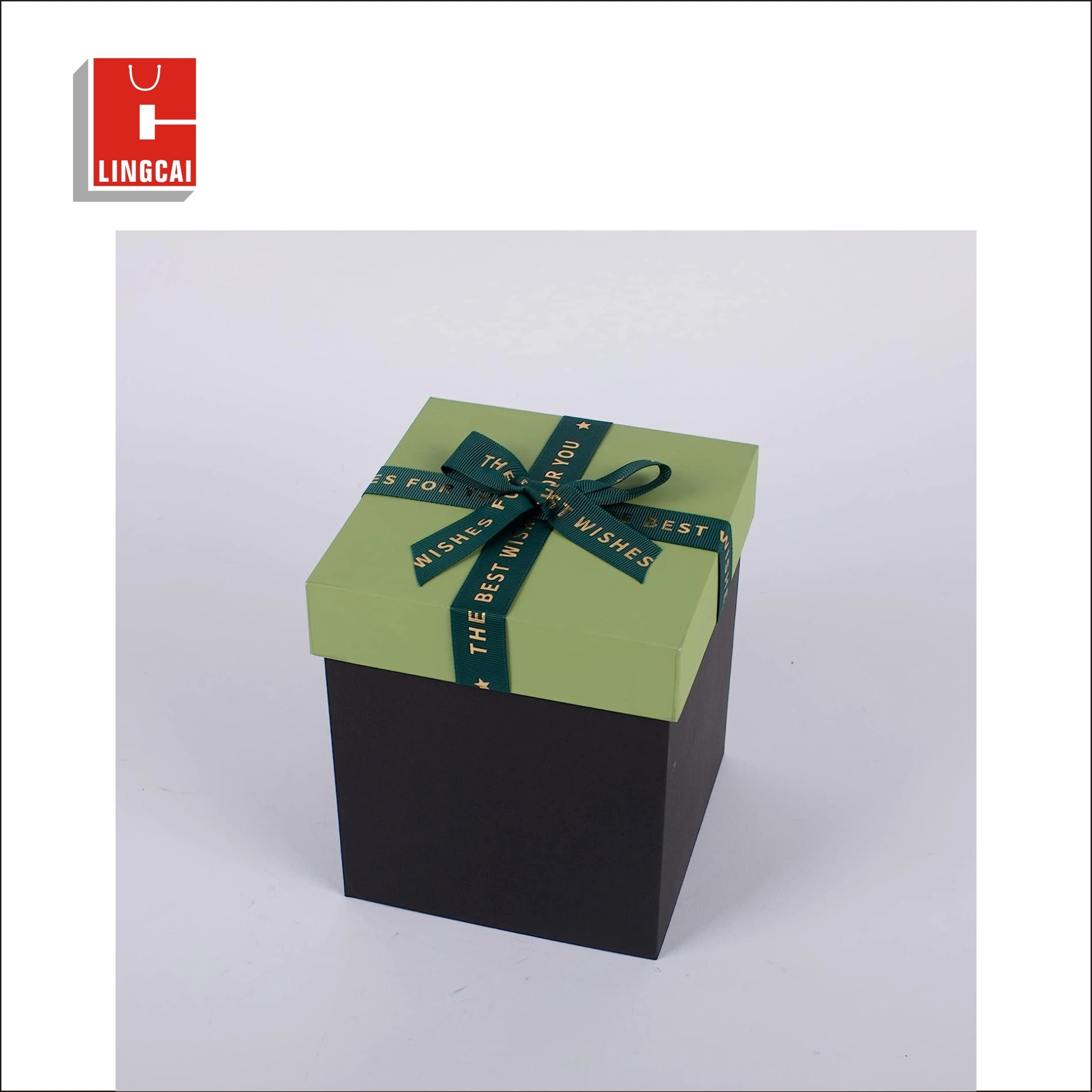 Luxus Weihnachten Grün Dekorative Geschenkbox Schmuck Verpackung Box