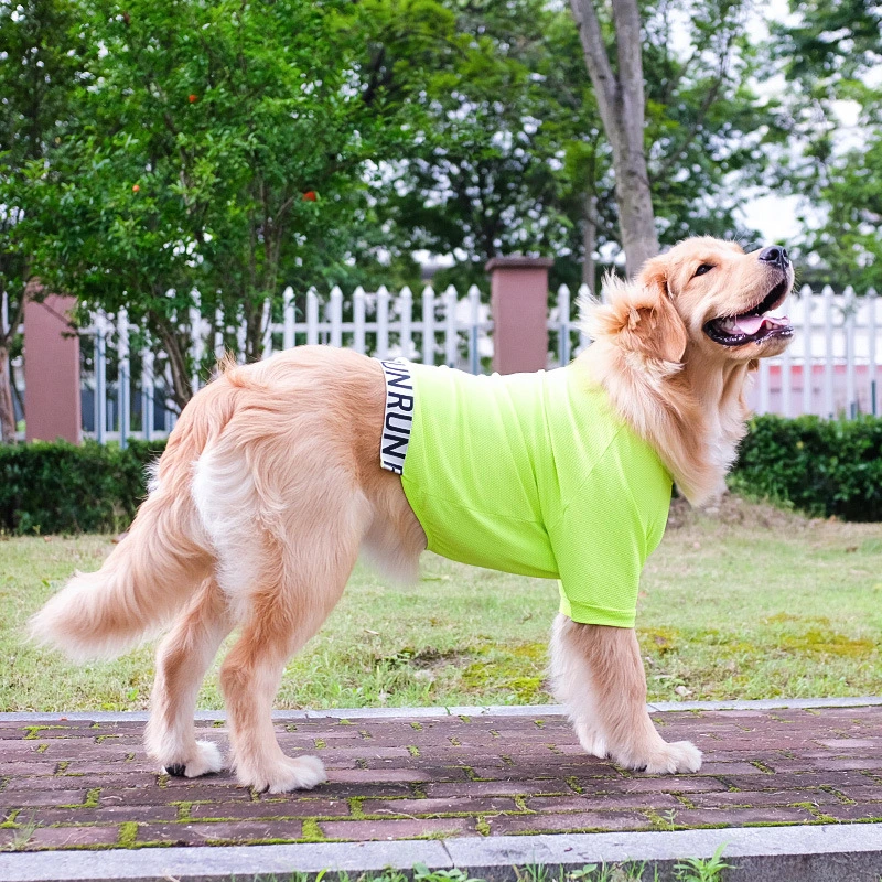 New Design High Quality T-Shirt 100% Cotton Colorful Sport Style Dog Clothes