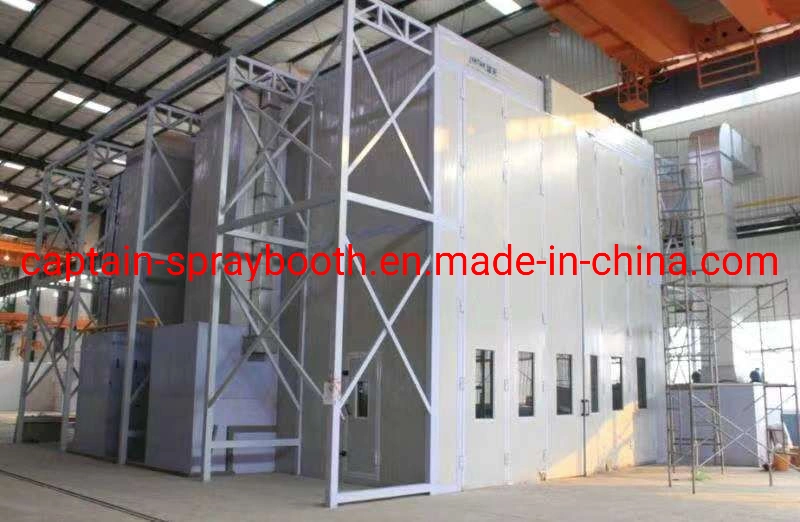 Customized Large Spray Booth Industrial Coating Equipment