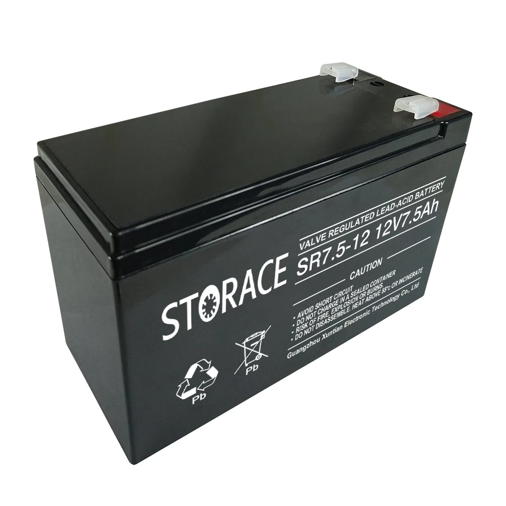 UPS Rechargeable Sealed Lead Acid Battery 12V 7.5ah