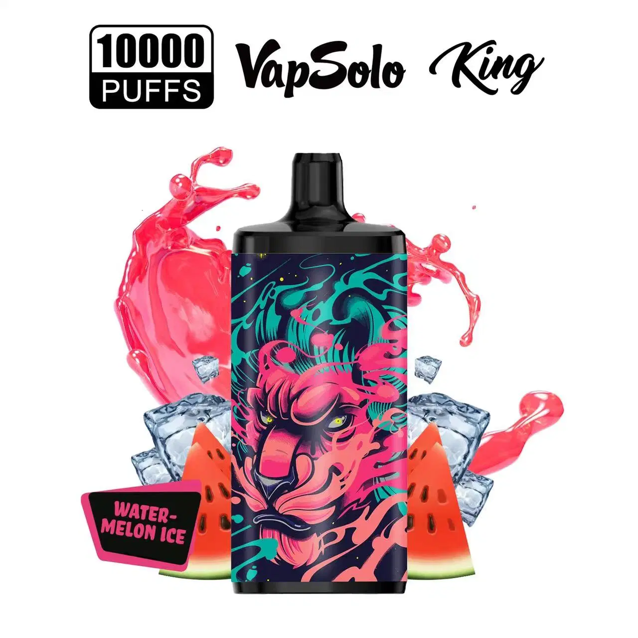 Wholesale E Cigarette Vapsolo King New Disposable Vape 2% Nicotine 10000 Puffs Pod Chil Ae Cola Bar