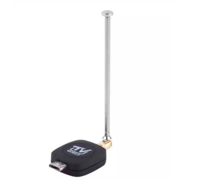 Micro USB 2.0 Mobile Watch ISDB-T Pad TV Tuner Stick with Antenna