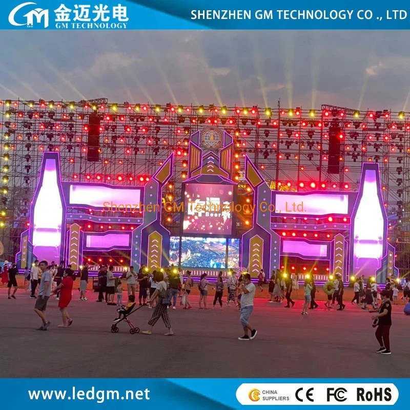 Indoor Outdoor Advertising LED Screen, Full Color Video Wall, Rental LED Display (P2.6 P2.97 P3.91 P4.81 P5.95 Panel)