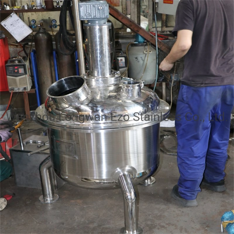 Stainless Steel Sanitary Grade Sterile Vacuum Vertical Electric Heating Shampoo Blender