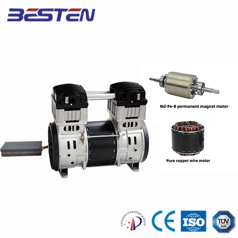 AC DC Oxygen Booster Pump Nitrogen Booster Oil Free Gas Booster 10bar-20bar Piston Air Compressor 2-Years Warranty