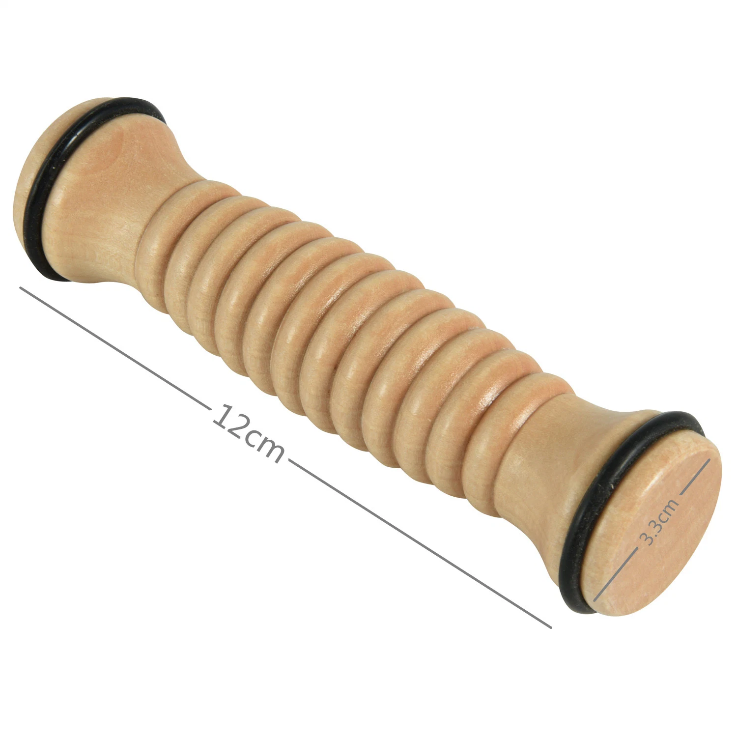 Wood Foot Roller Massager, Foot Roller für Plantar Fasziitis und Neuropathie, Fußschmerzlinderung, Maderotherapie, Muscle Release Roller Stick Massager