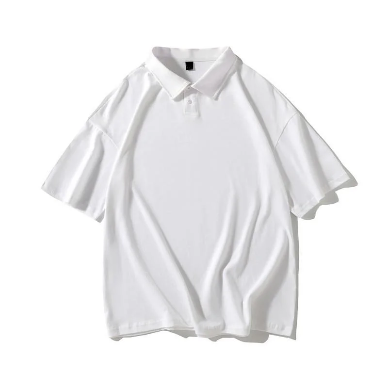 New Arrival 100% Cotton Plain Plus Size Half Sleeve Men&prime; S Polo Shirts