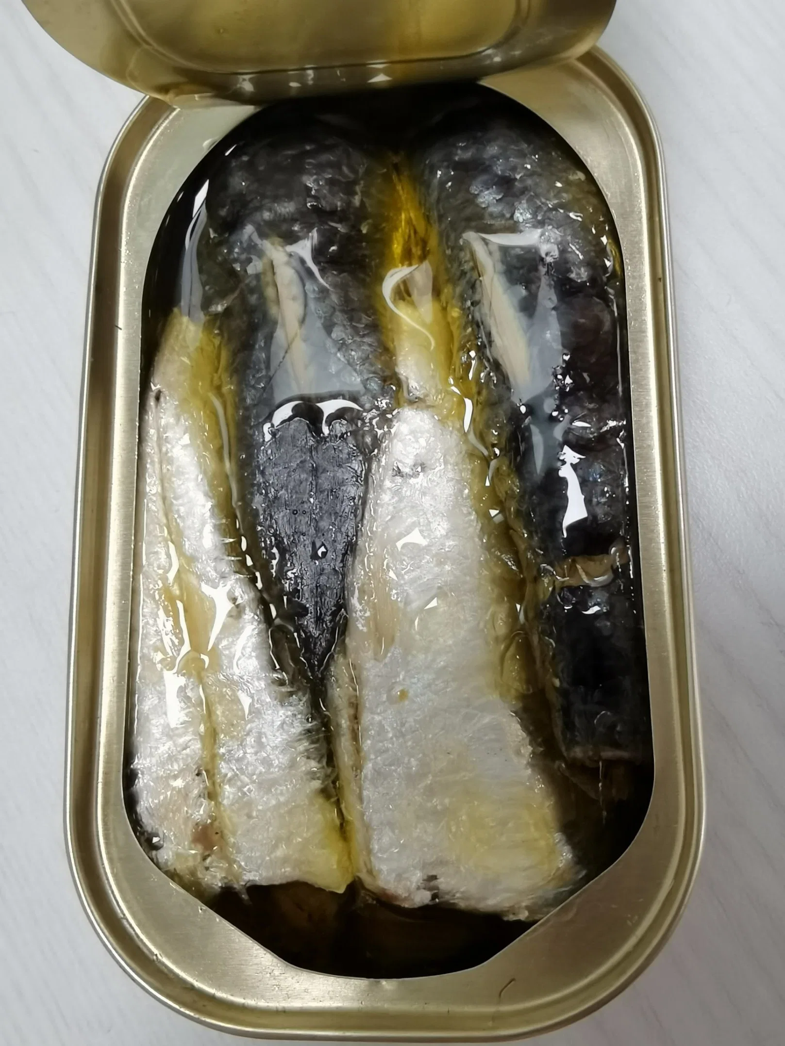 Konserven Meeresfrüchte Sardinen in vegetable Öl 125/90g für Ghana und Burkina Faso