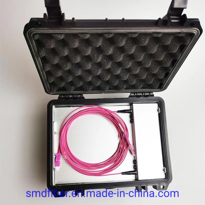 FTTH Outdoor/Indoor Optical Fiber OTDR Launch Cable Box with 1km