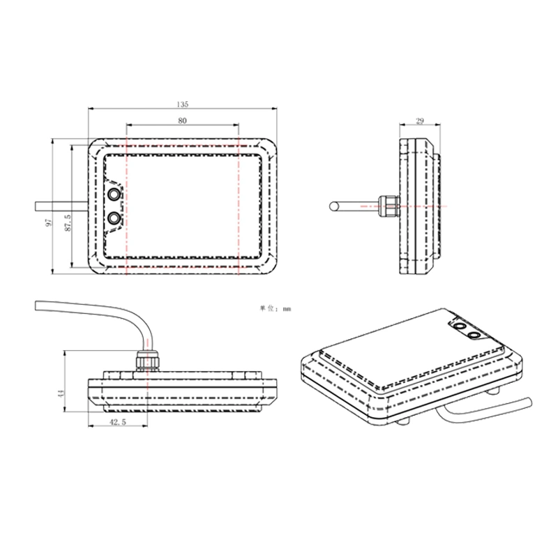 Radar Detection Barrier Gate Sensor