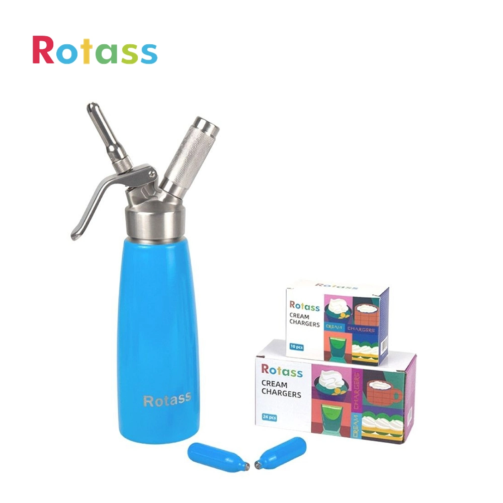 Rotass 8g Nitrous Oxide Canister N2o Gas Cartridge Wholesale/Supplier Small Laughing Gas Lust Gas Cartridge Whipped Cream Charger