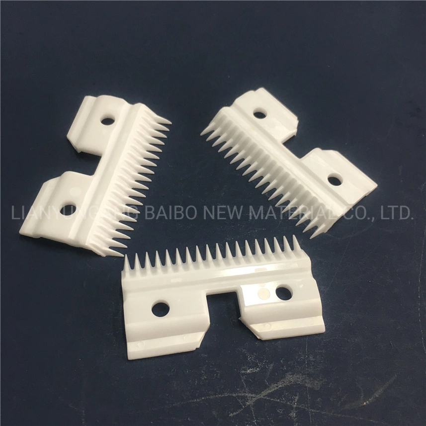 Yttrium Stabilized White Sharp Replaceable Zirconia Ceramic Hair Blade Insulation Electric Pet Clippers Zro2 Cutter