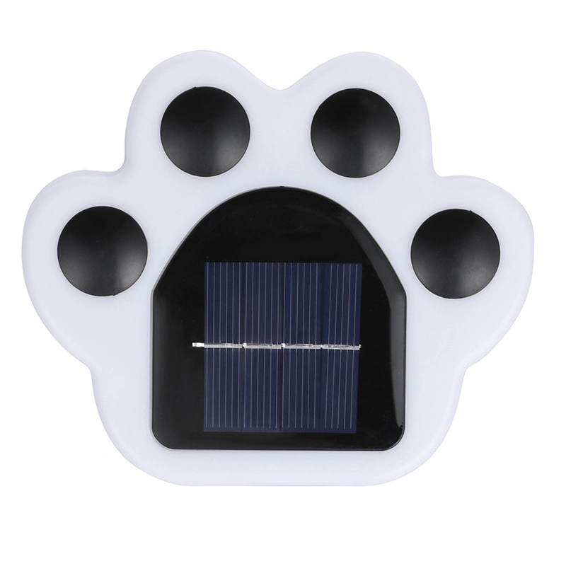 New Design Solar LED Underground Garden Lamp Waterproof Lovely Solar Bear Paw Shape Lawn Wall Decoration Lighting Solar LED Garden Light