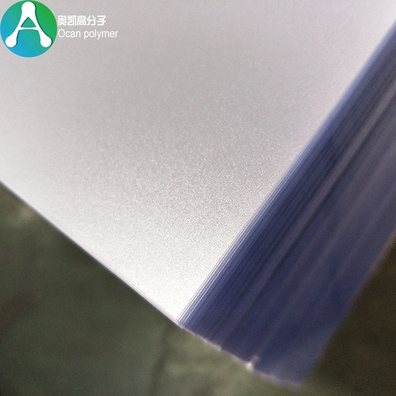 200 Micron Matte Clear Rigid PVC Sheet Printing Material