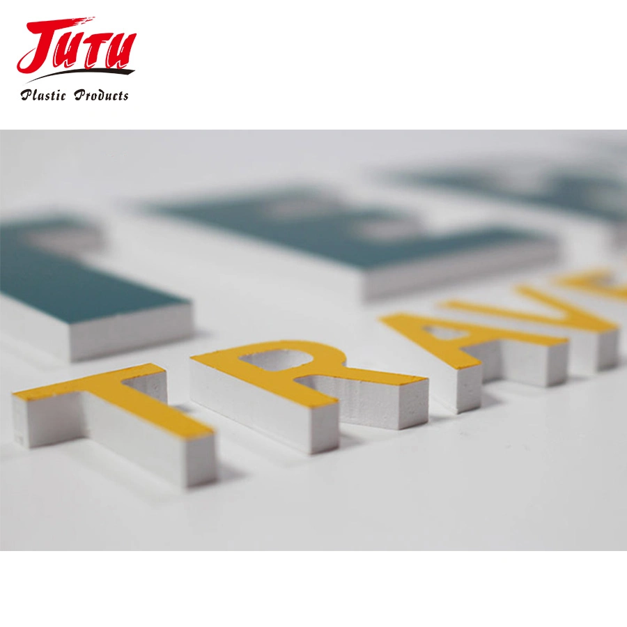 Jutu Smooth and Hard Surface Good Weathering Resistance Rigid Plastic PVC Board