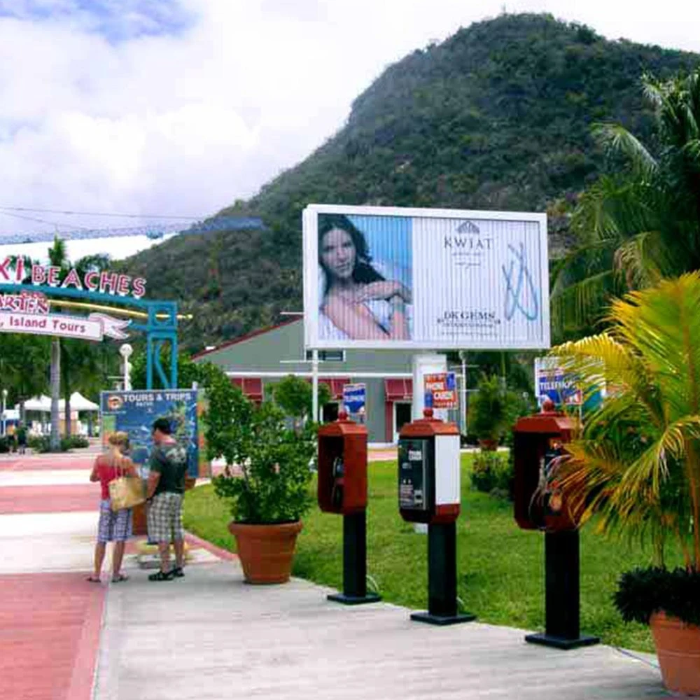 Piscina de pequeño tamaño, Trivision vallas publicitarias (F3V-60S)