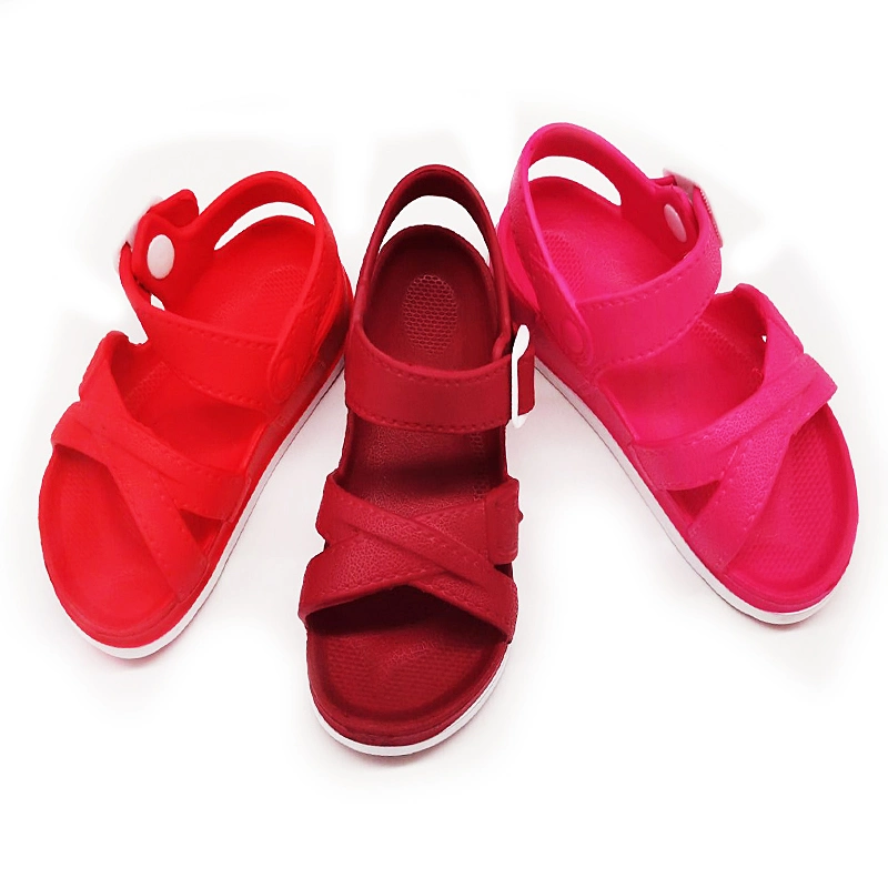 2021 Wholesale/Supplier Children&prime; S Casual Boys Girls Sandals Comfortable Plain Slides Footwear