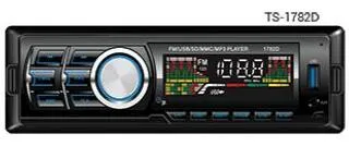 مشغل فيديو السيارة مشغل صوت تلقائي مشغل سيارة LCD جهاز إرسال FM مشغل MP3 الصوتي قابل للفصل USB SD