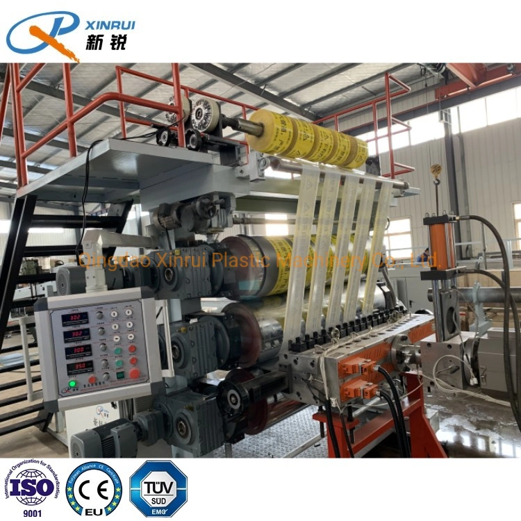 PE HDPE LDPE LLDPE Plastic Cable Protection Warning Tile Cover Extrusion Making Machine